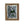 Load image into Gallery viewer, Silver with a green eye, Eye Gato artwork on aluminum with custom street-sign frame.

