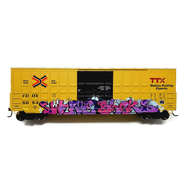 HO Scale Boxcar by Swerve and Backs via Def Projects