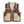 Load image into Gallery viewer, Jayavelli Four Tone Zipper Brown Blanket Vest
