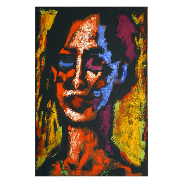 Portrait of Lady with Long Neck by Tom X