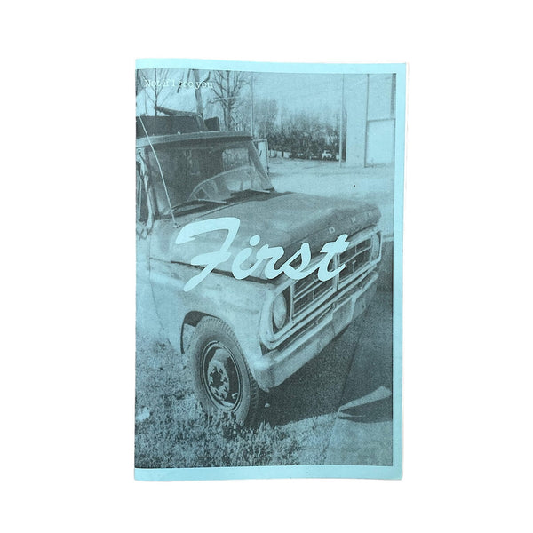 First - A Zine By Lamps
