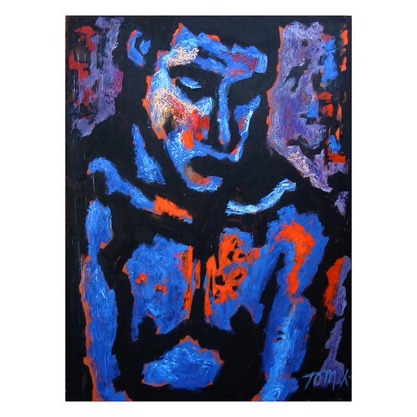 The Blue Man by Tom X