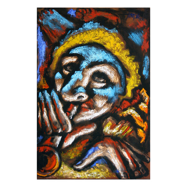 Portrait of Clown by Tom X