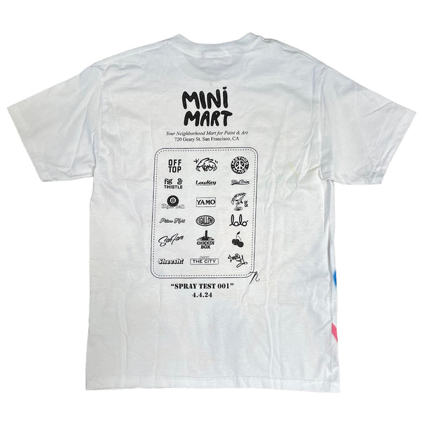 Tod Spray Test Tee by Tod The Bunny