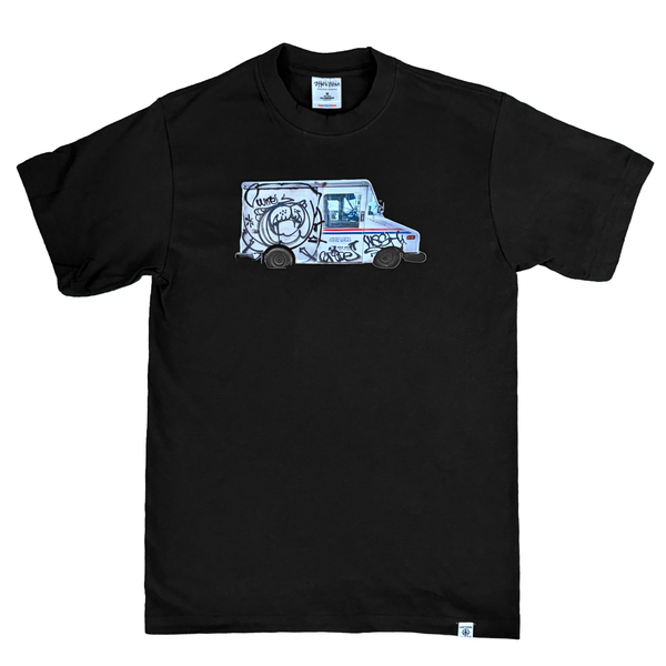 Mail Day Truck T-shirt by Guez