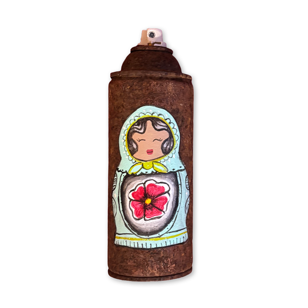 Nesting Doll Blue by Nanea