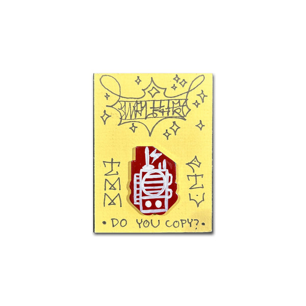 Walkienamel Pin by Walkie